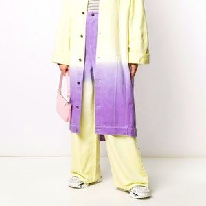 Daily Paper Denim Fidip Gradient Print Jeans Purple Yellow Medium